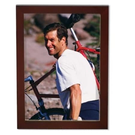 Lawrence Frames 2x3 Walnut Wood Picture Frame - Gallery Collection 755623